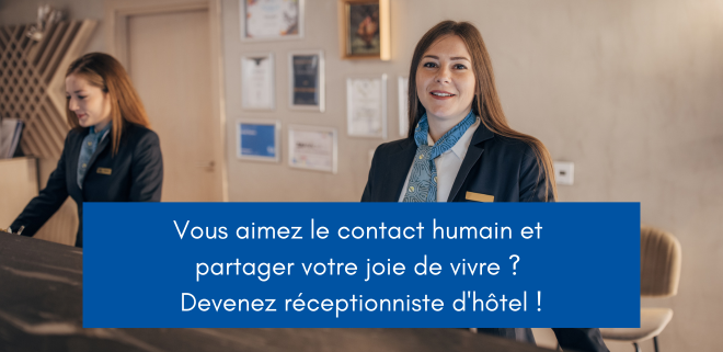 Réceptionniste en hôtellerie